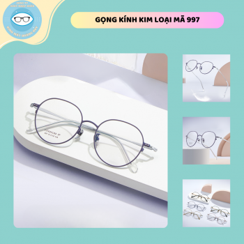 Gọng kim loại mã 997